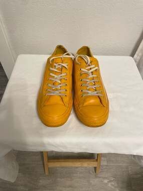 Converse Chuck Taylor All Star II Rubber Low Top Solar Orange Size Men's 10 / Wo